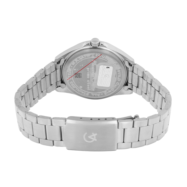 Jam Tangan Alexandre Christie Primo Steel AC 1011 LDBSSSLBA Women Silver Dial Stainless Steel Strap