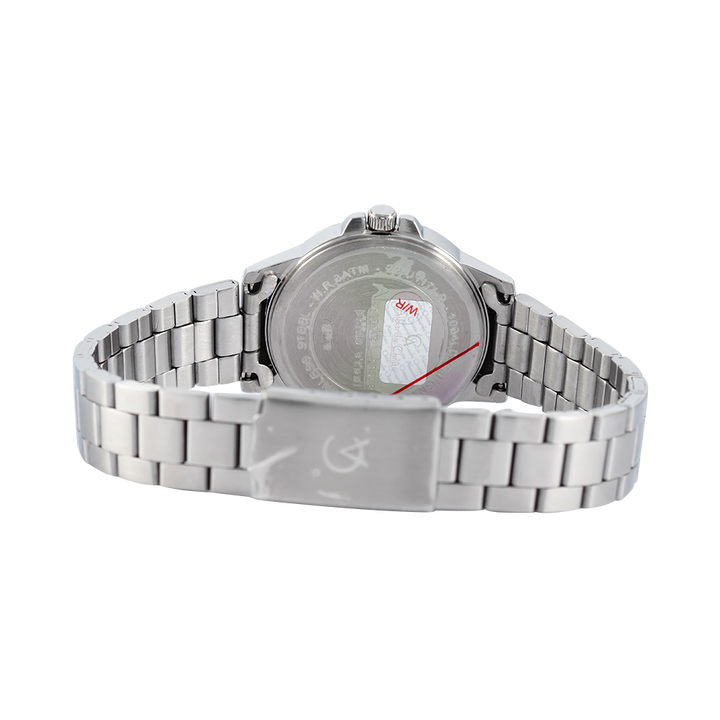 Jam Tangan Alexandre Christie Primo Steel AC 1034 LDBSSSL Women Silver Dial Stainless Steel Strap