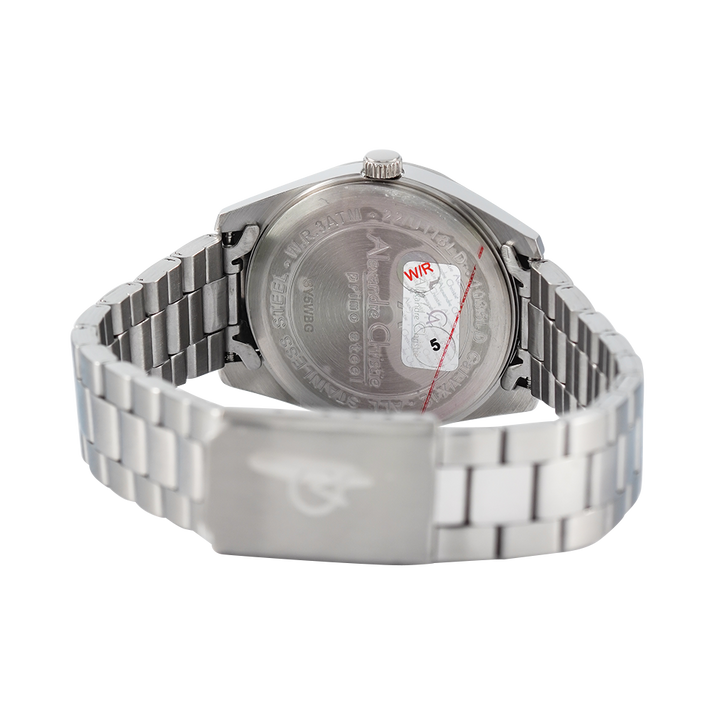 Jam Tangan Alexandre Christie Primo Steel AC 1035 LDBSSBA Women Black Dial Stainless Steel Strap