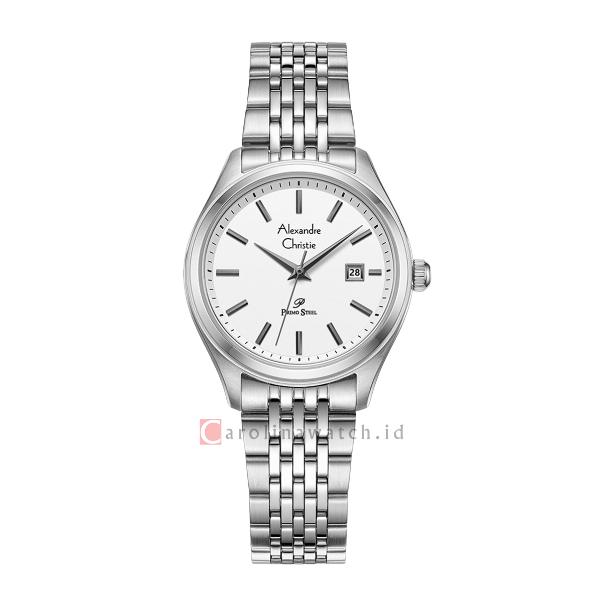 Jam Tangan Alexandre Christie Passion AC 1040 LDBSSSL Women White Dial ...