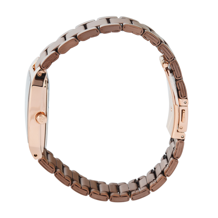 Jam Tangan Alexandre Christie Passion AC 2455 LDFROBO1 Women Brown Dial Brown Stainless Steel Strap