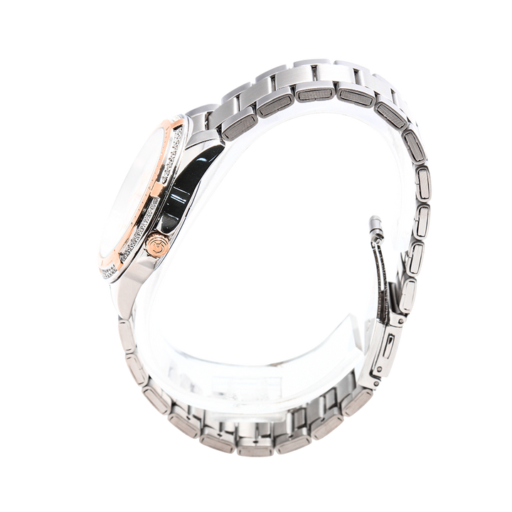 Jam Tangan Alexandre Christie Multifunction AC 2644 BFBTRSL Women Silver Dial Stainless Steel Strap