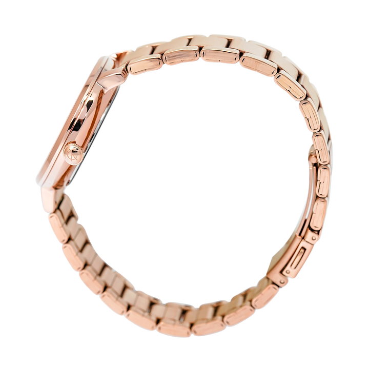 Jam Tangan Alexandre Christie Passion AC 2870 LDBRGLN1 Women Analog Dial Rose Gold Stainless Steel Strap