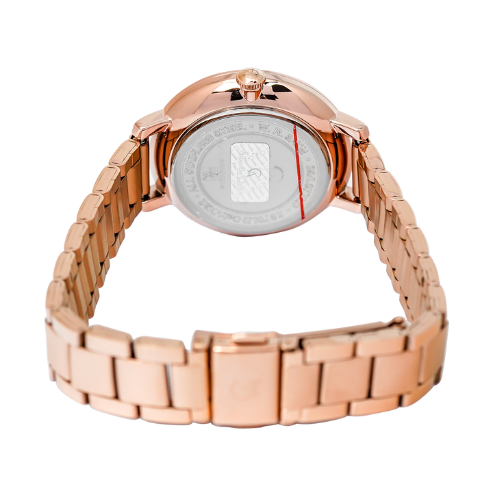 Jam Tangan Alexandre Christie Passion AC 2870 LDBRGLN1 Women Analog Dial Rose Gold Stainless Steel Strap