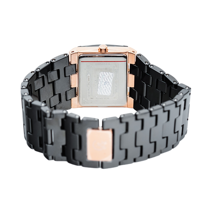 Jam Tangan Alexandre Christie Passion AC 2881 LHBRGBA Women Black Dial Black Stainless Steel Strap