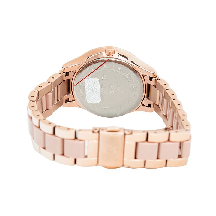 Jam Tangan Alexandre Christie Passion AC 2914 BFBRGLN Women Rose Gold Dial Rose Gold Stainless Steel Strap