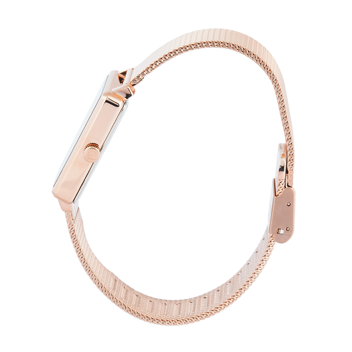 Jam Tangan Alexandre Christie Passion AC 2922 LDBRGGR Women Analog Dial Rose Gold Mesh Stainless Steel Strap