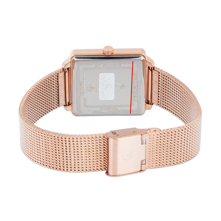 Jam Tangan Alexandre Christie Passion AC 2922 LDBRGGR Women Analog Dial Rose Gold Mesh Stainless Steel Strap