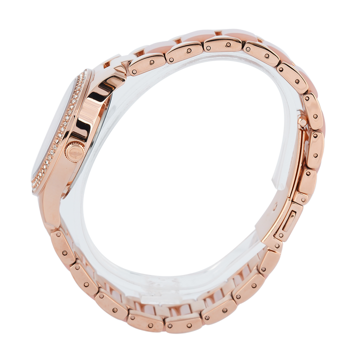 Jam Tangan Alexandre Christie Multifunction AC 2932 BFBRGRGPN Women Rose Gold Dial Rose Gold Stainless Steel Strap