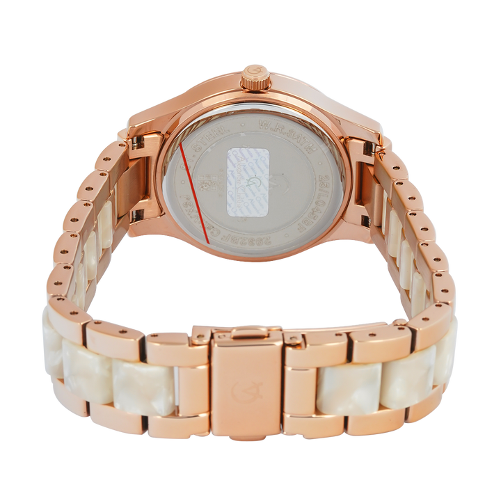 Jam Tangan Alexandre Christie Multifunction AC 2932 BFBRGRGSL2 Women Rose Gold Dial Dual Tone Stainless Steel Strap