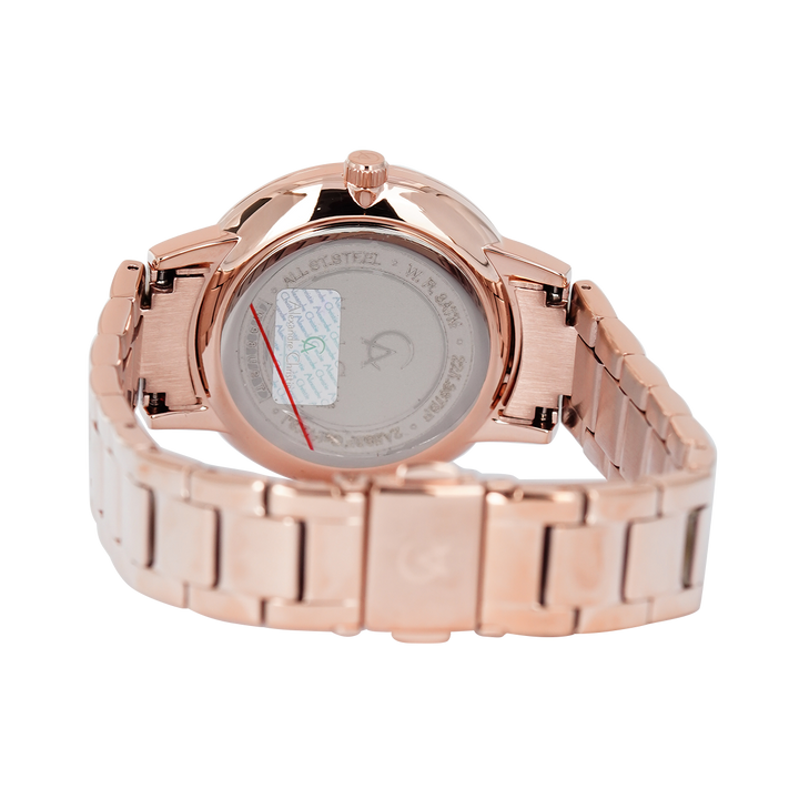 Jam Tangan Alexandre Christie Passion AC 2A58 BFBRGRG Women Light Rose Gold Dial Rose Gold Stainless Steel Strap