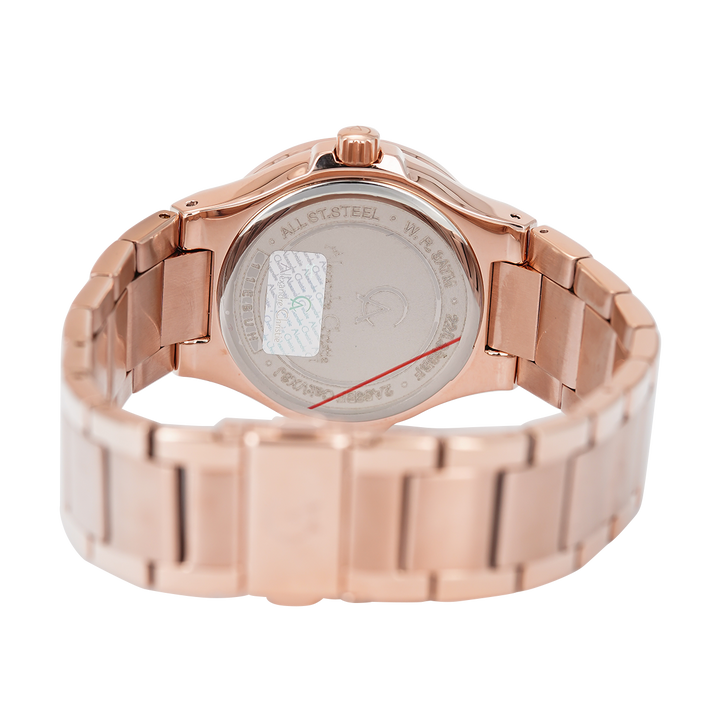 Jam Tangan Alexandre Christie Passion AC 2A59 BFBRGRG Women Rose Gold Dial Rose Gold Stainless Steel Strap