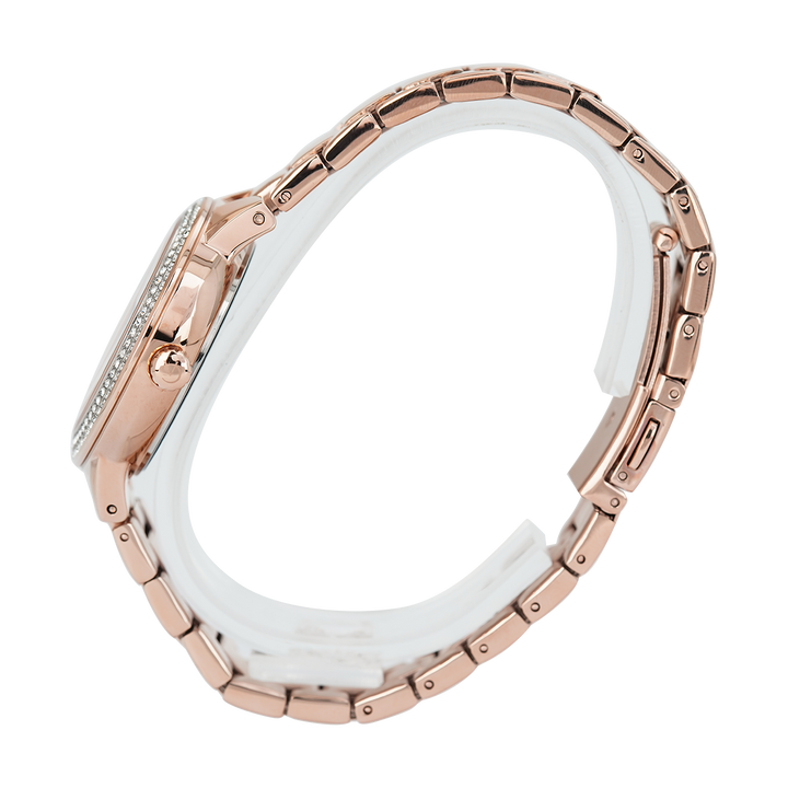 Jam Tangan Alexandre Christie Passion AC 2A63 BFBRGRG Women Rose Gold Dial Rose Gold Stainless Steel Strap