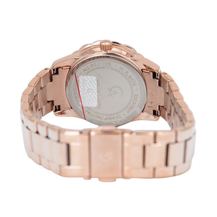 Jam Tangan Alexandre Christie Passion AC 2A64 BFBRGBO Women Brown Dial Rose Gold Stainless Steel Strap