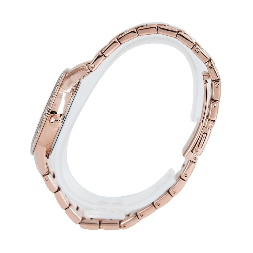 Jam Tangan Alexandre Christie Passion AC 2A65 BFBRGRG Women Rose Gold Dial Rose Gold Stainless Steel Strap