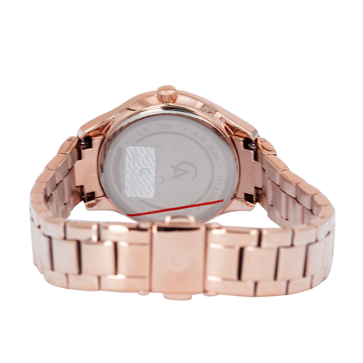 Jam Tangan Alexandre Christie Passion AC 2A66 BFBRGRG Women Silver Dial Rose Gold Stainless Steel Strap