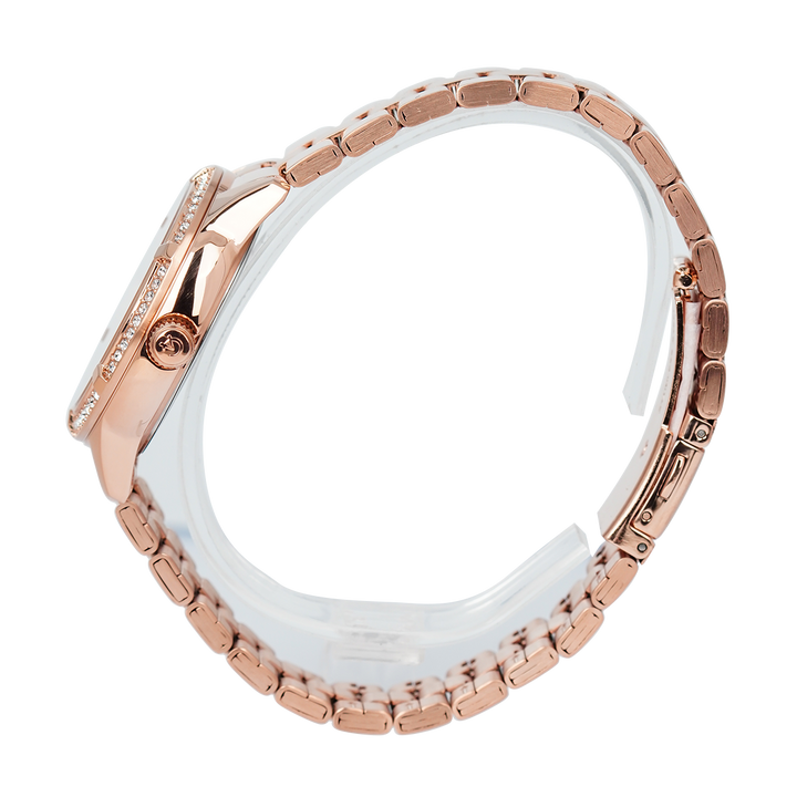 Jam Tangan Alexandre Christie AC 2A67 BFBRGLN Women Rose Gold Dial Rose Gold Stainless Steel Strap