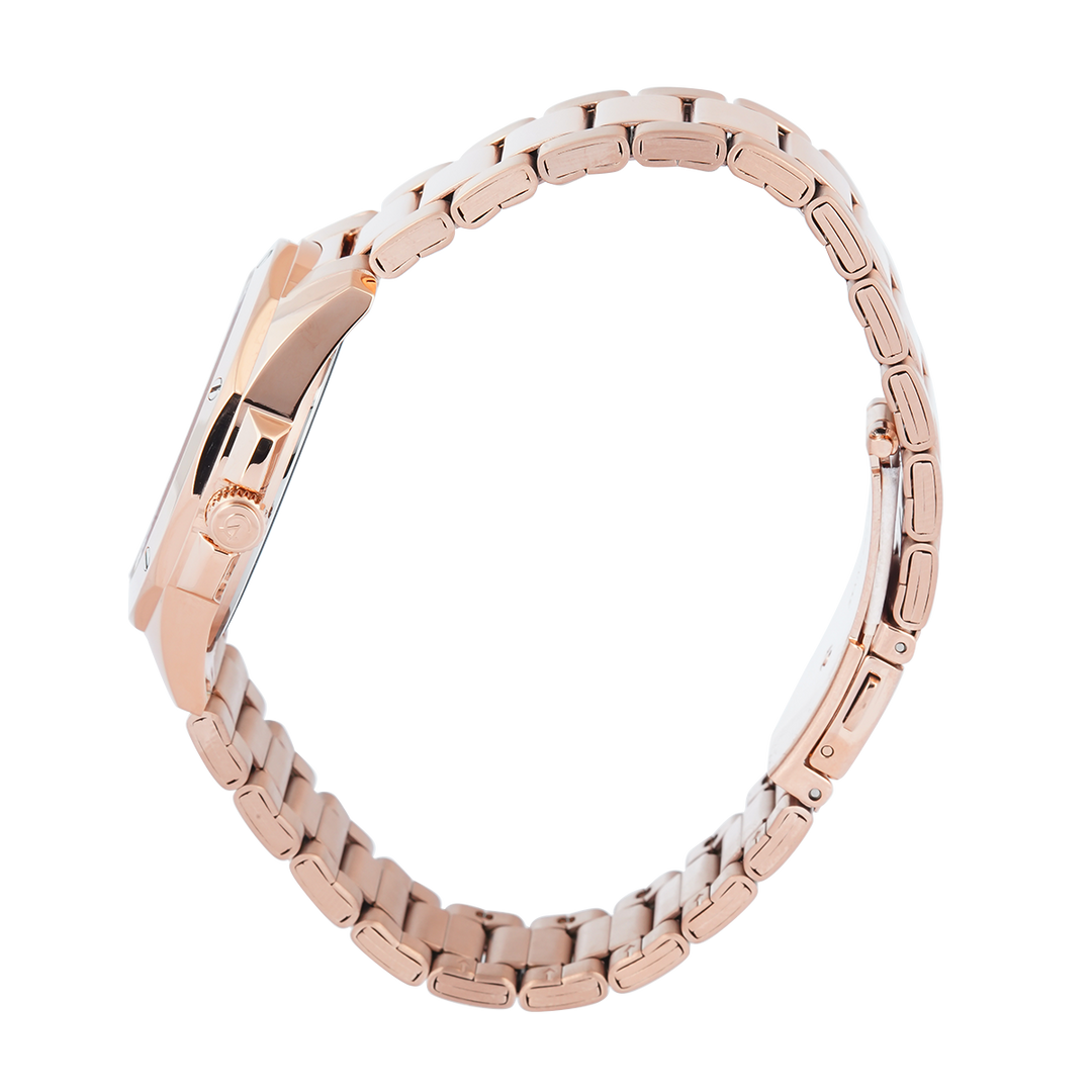 Jam Tangan Alexandre Christie Multifunction AC 2A72 BFBRGLNRG Women Rose Gold Dial Rose Gold Stainless Steel Strap