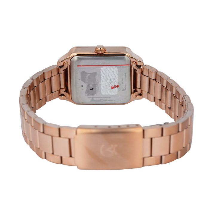 Jam Tangan Alexandre Christie Primo Passion AC 2A79 LDBRGSL Women Silver Dial Rose Gold Stainless Steel Strap