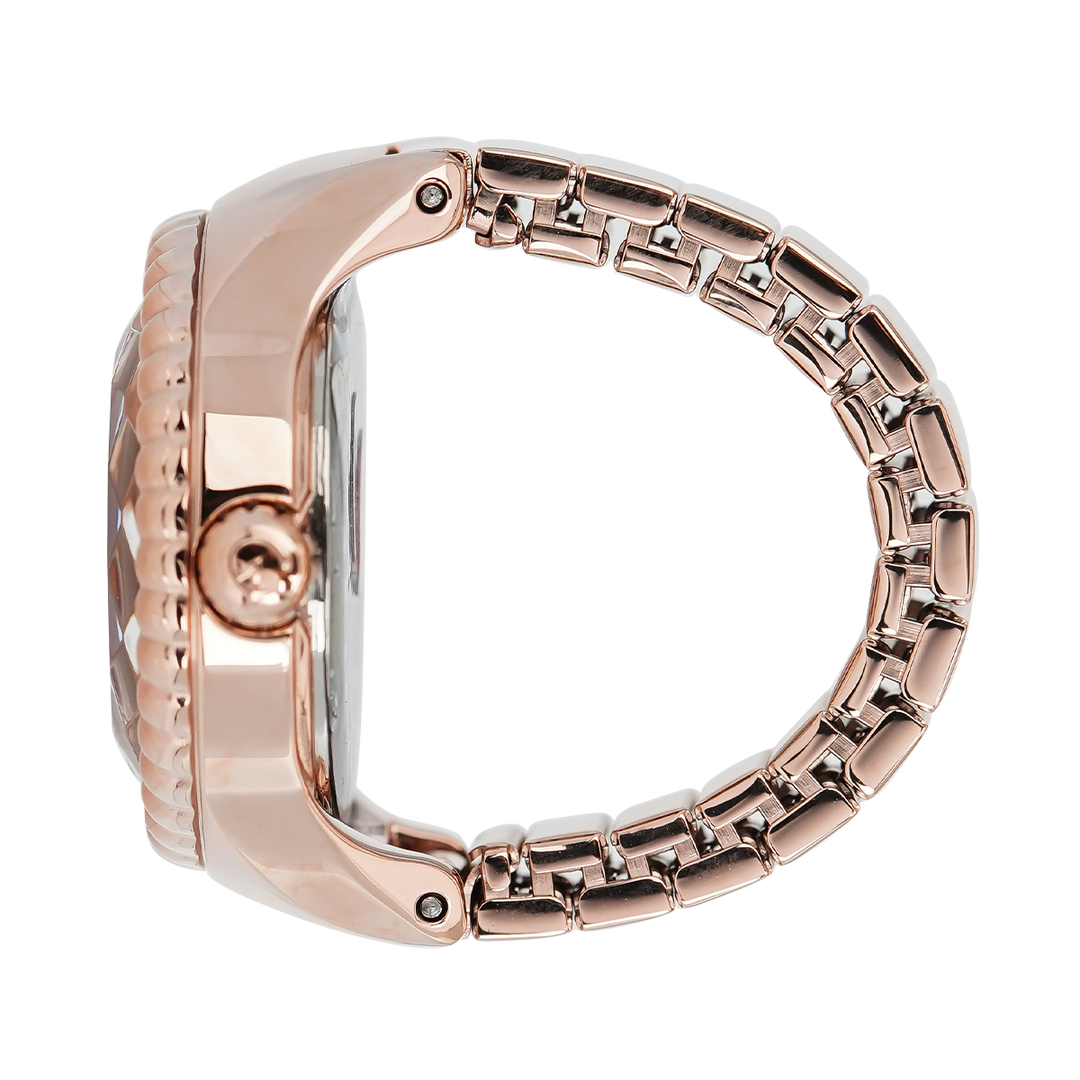 Jam Tangan Alexandre Christie Ring Watch AC 2B07 LHBRGLN Women Rose Gold Dial Rose Gold Stainless Steel Strap