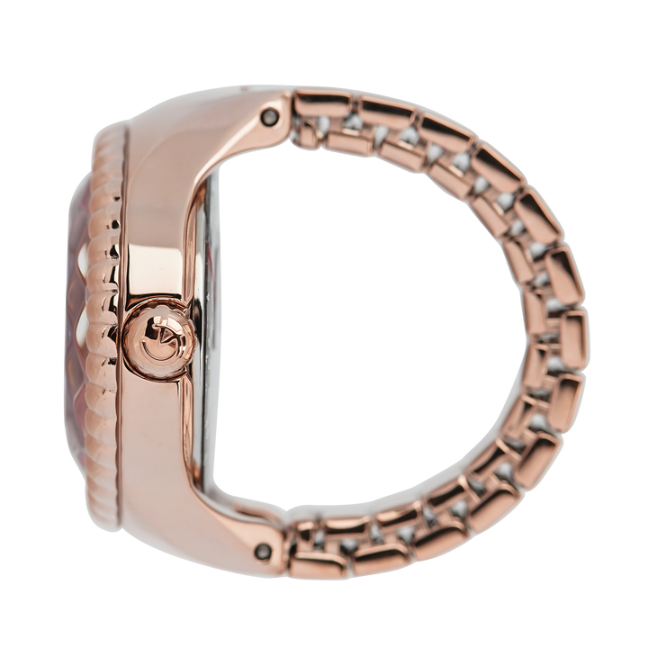 Jam Tangan Alexandre Christie Ring Watch AC 2B07 LHBRGPN Women Pink Dial Rose Gold Stainless Steel Strap