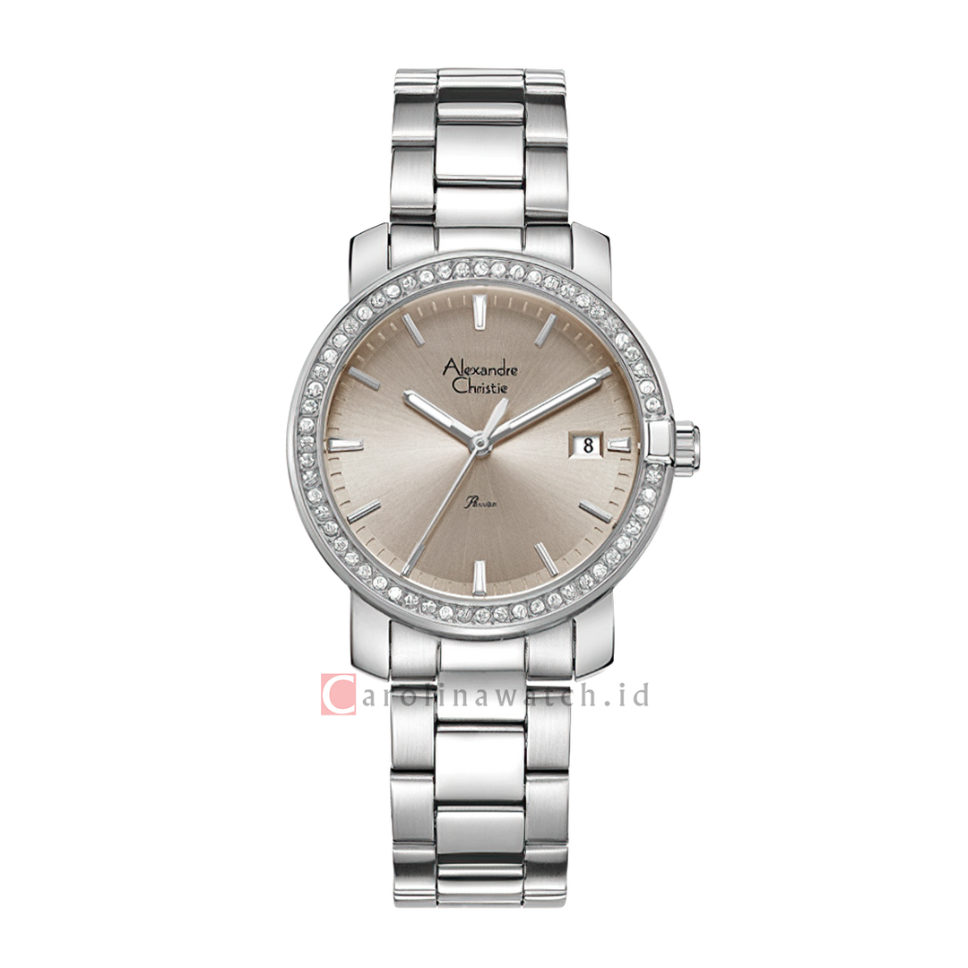 Jam Tangan Alexandre Christie Passion AC 2B23 LDBSSLG2 Women Analog Dial Stainless Steel Strap