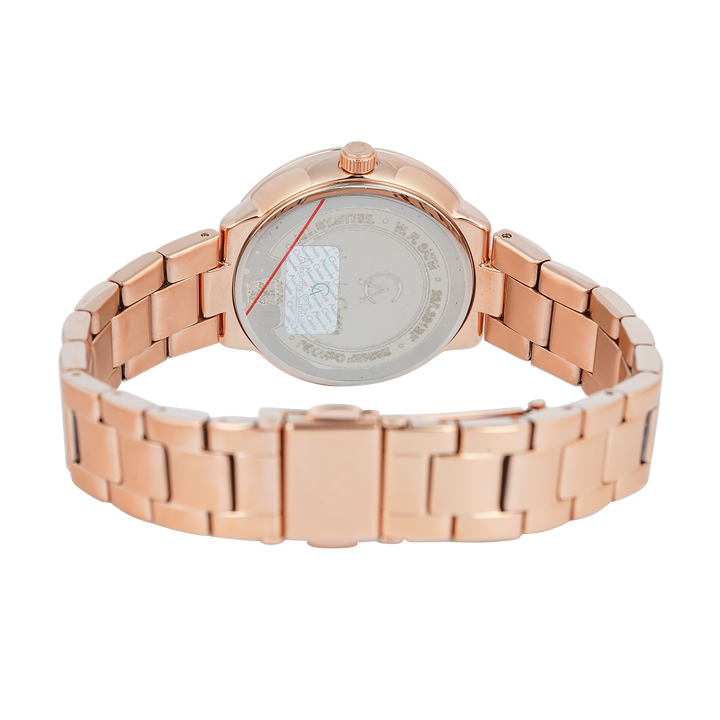 Jam Tangan Alexandre Christie Multifunction AC 2B24 BFBRGPN Women Pink Dial Rose Gold Stainless Steel Strap