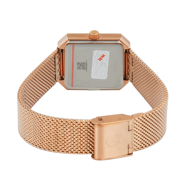 Jam Tangan Alexandre Christie Passion AC 2B29 LDBRGLK2 Women Pink Dial Rose Gold Stainless Steel Strap