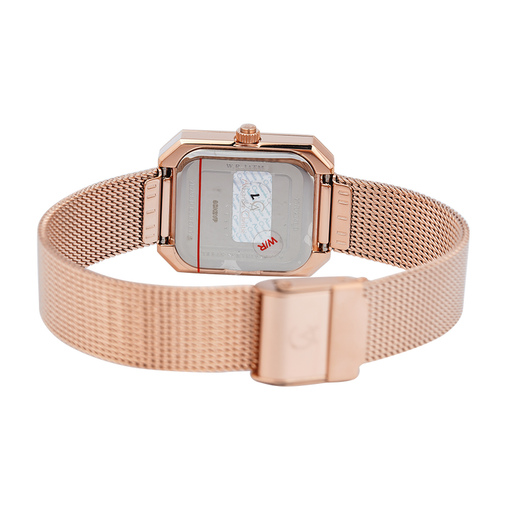 Jam Tangan Alexandre Christie Passion AC 2B29 LDBRGLN Women Rose Gold Dial Rose Gold Stainless Steel Strap