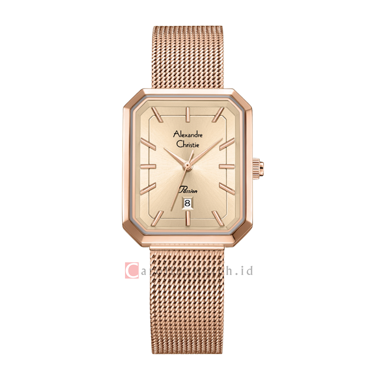 Jam Tangan Alexandre Christie Passion AC 2B29 LDBRGLN Women Rose Gold ...