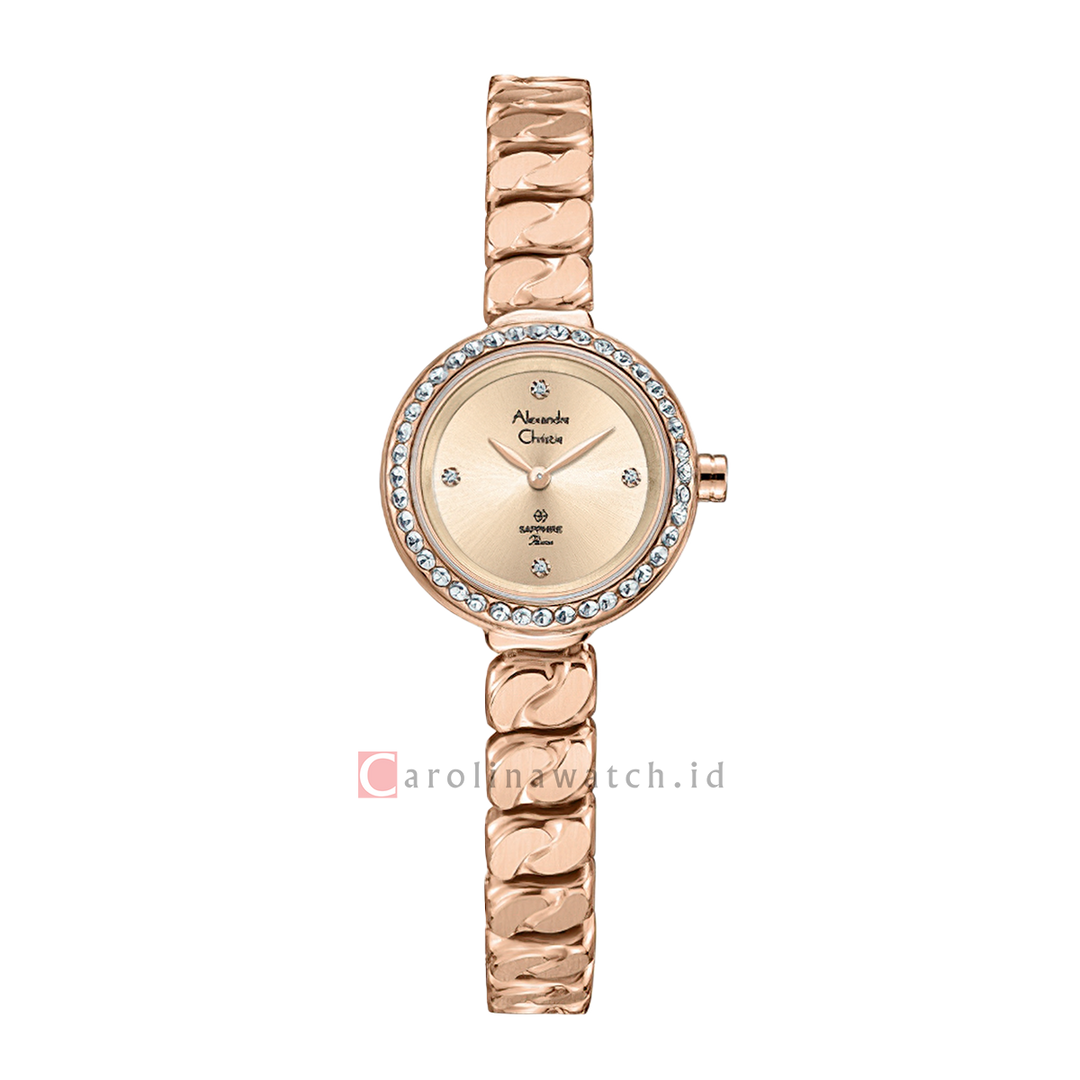 Jam Tangan Alexandre Christie Passion AC 2B30 LHBRGLN Women Gold Dial Gold Stainless Steel Strap