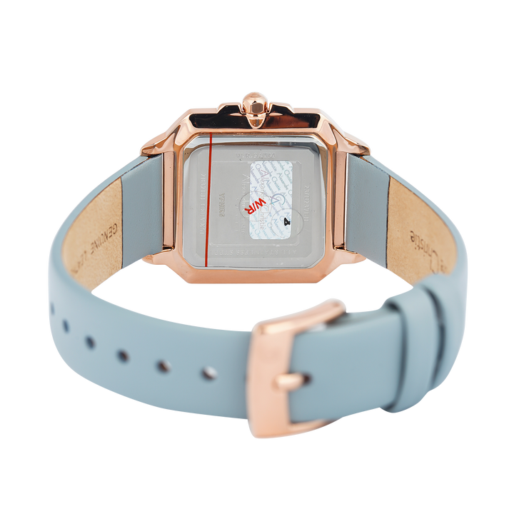 Jam Tangan Alexandre Christie Passion AC 2B32 LHLRGSLGR Women Light Grey Dial Light Grey Leather Strap