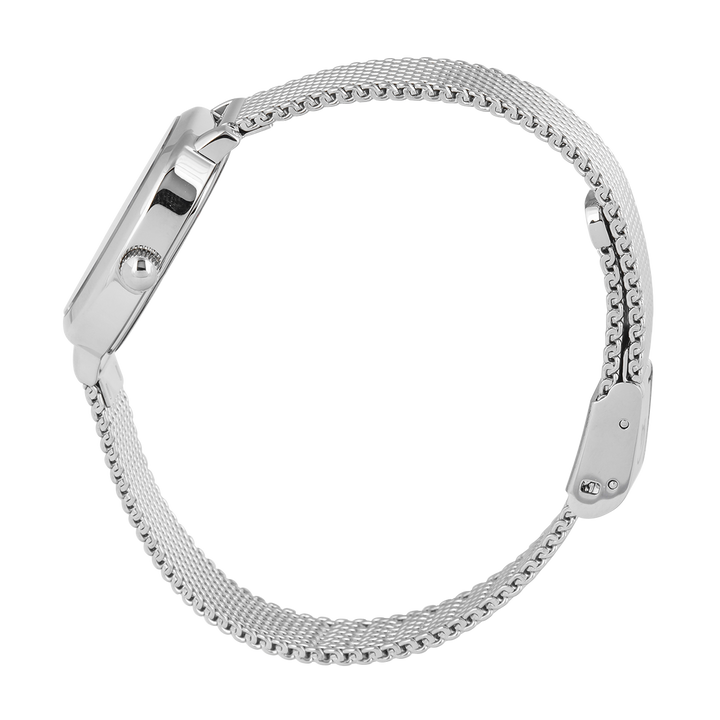 Jam Tangan Alexandre Christie AC 2B40 LHBSSLK Sapphire Women Pink Dial Mesh Stainless Steel Strap