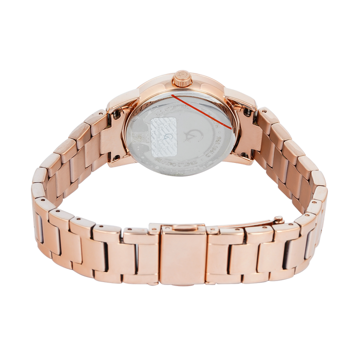 Jam Tangan Alexandre Christie Passion AC 2B47 LDBRGPN Women Pink Dial Rose Gold Stainless Steel Strap