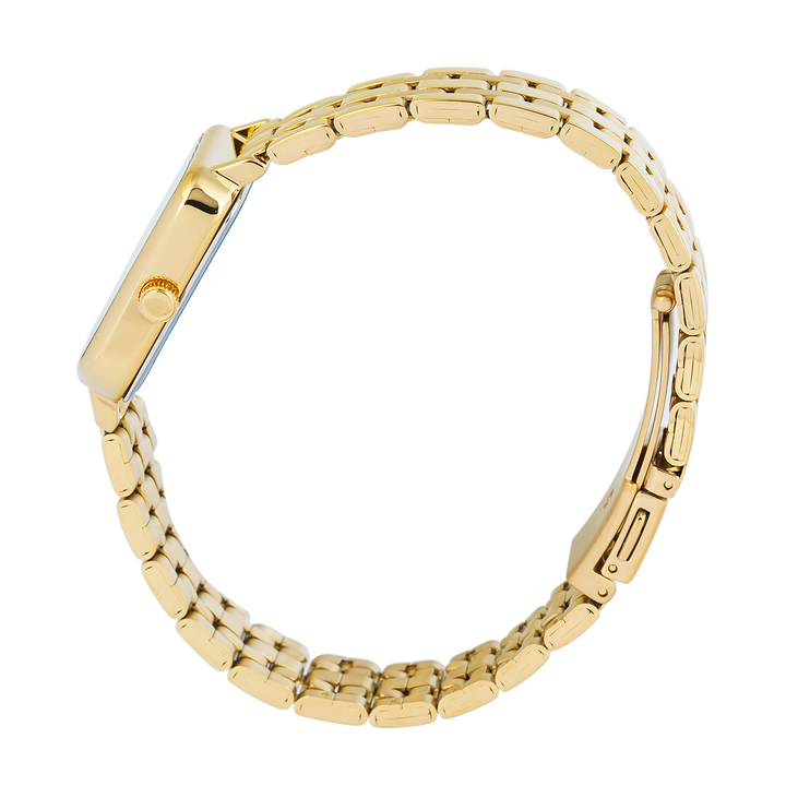 Jam Tangan Alexandre Christie Passion AC 2B60 LHBGPIV1 Women Gold Dial Gold Stainless Steel Strap
