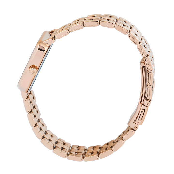 Jam Tangan Alexandre Christie Passion AC 2B60 LHBRGSL1 Women White Dial Rose Gold Stainless Steel Strap