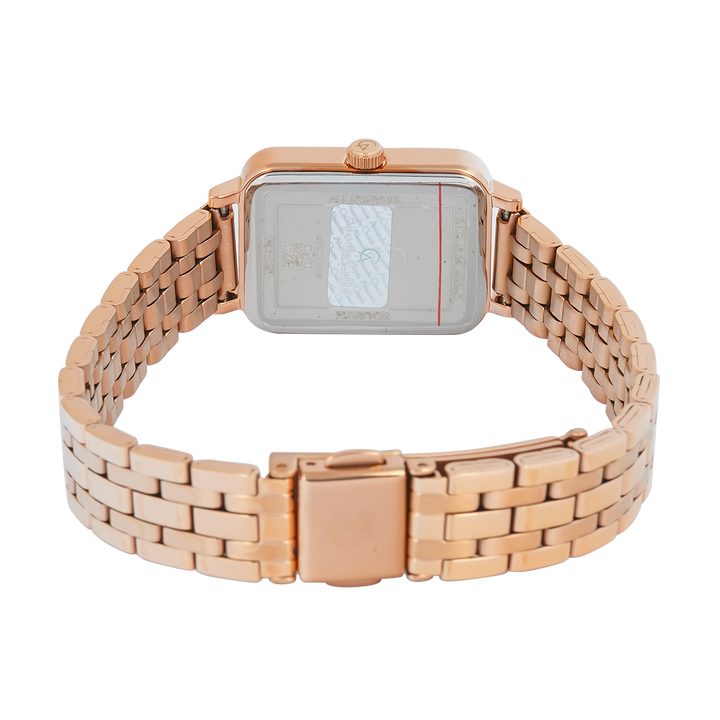 Jam Tangan Alexandre Christie Passion AC 2B60 LHBRGSL1 Women White Dial Rose Gold Stainless Steel Strap