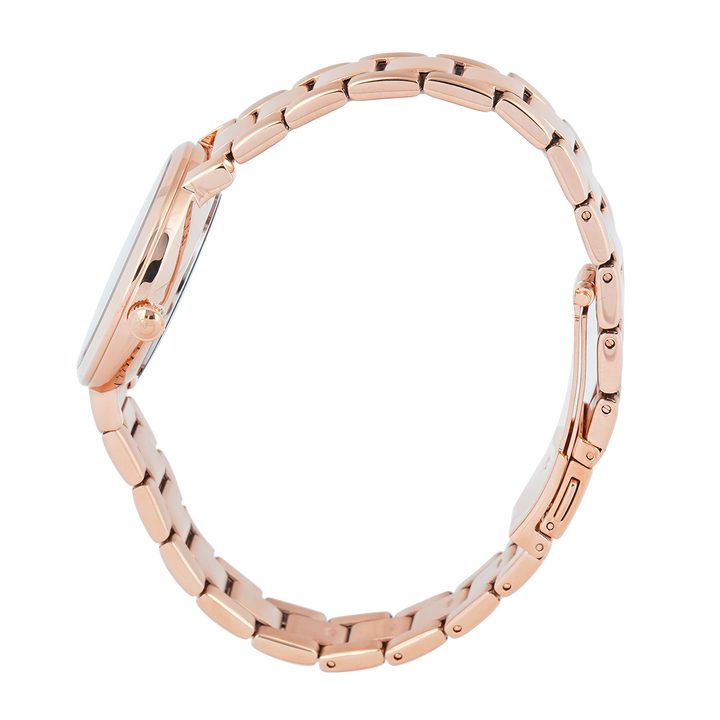 Jam Tangan Alexandre Christie Passion AC 2B61 LDBRGRG Women Rose Gold Dial Rose Gold Stainless Steel Strap