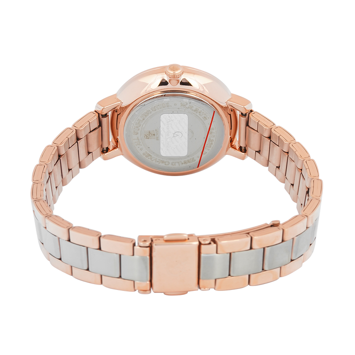 Jam Tangan Alexandre Christie Passion AC 2B61 LDBTRSL Women Silver Dial Dual Tone Stainless Steel Strap
