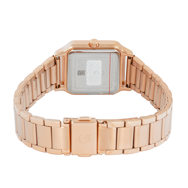Jam Tangan Alexandre Christie Passion AC 2B69 LDBRGRG Women Rose Gold Dial Rose Gold Stainless Steel Strap