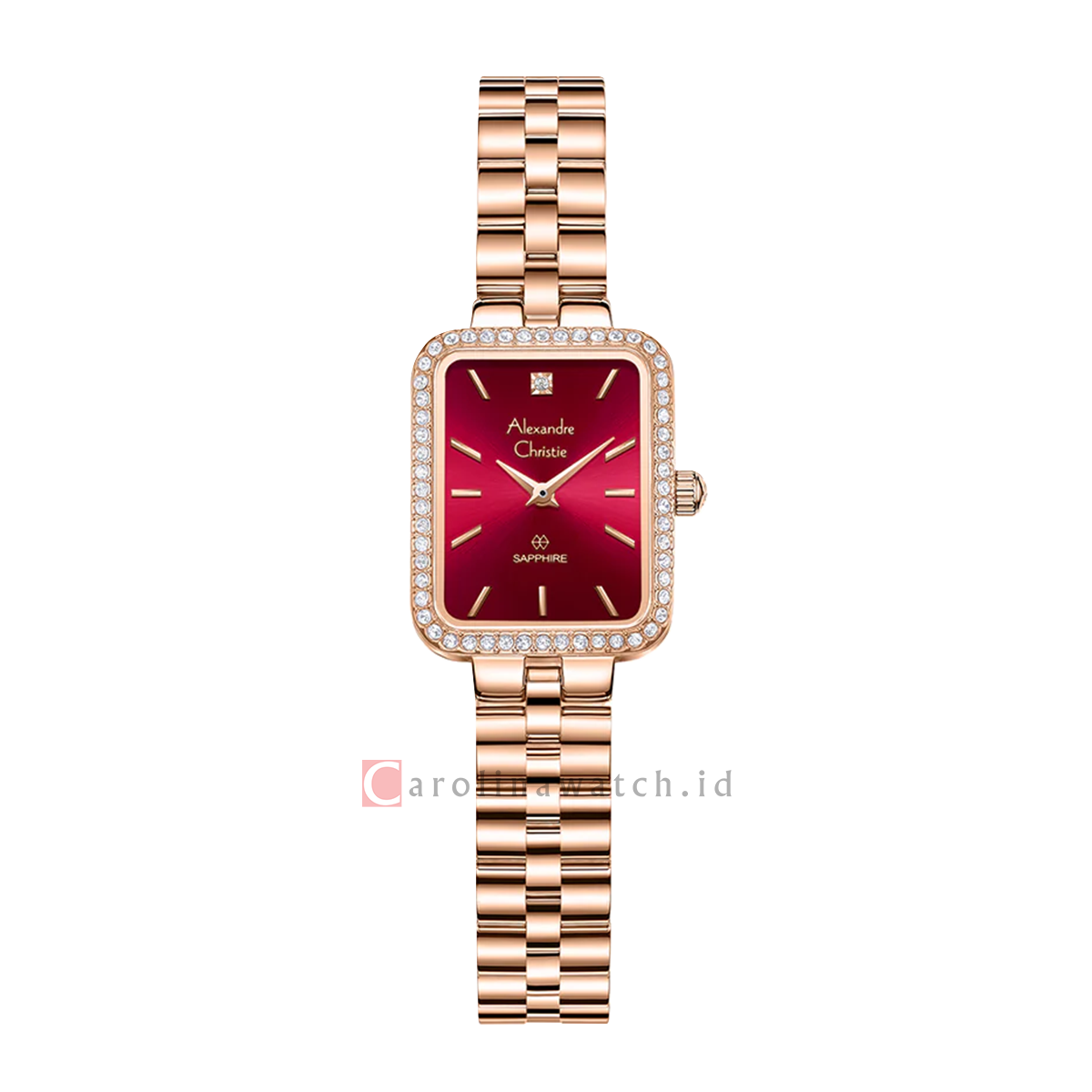 Jam Tangan Alexandre Christie Passion AC 2B71 LHBRGRE Women Red Dial R ...