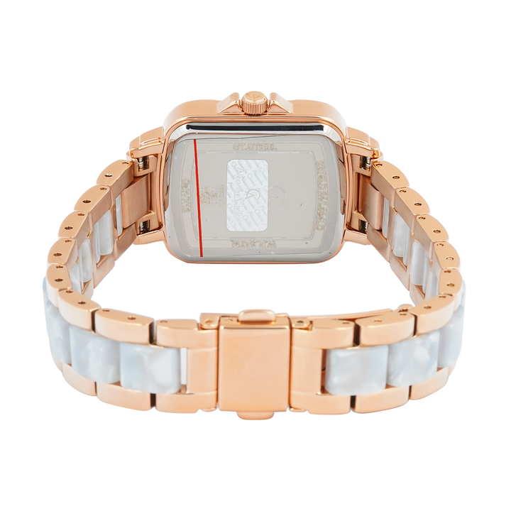 Jam Tangan Alexandre Christie Passion AC 2B79 LDBRGLB Women Grey Dial Dual Tone Stainless Steel Strap