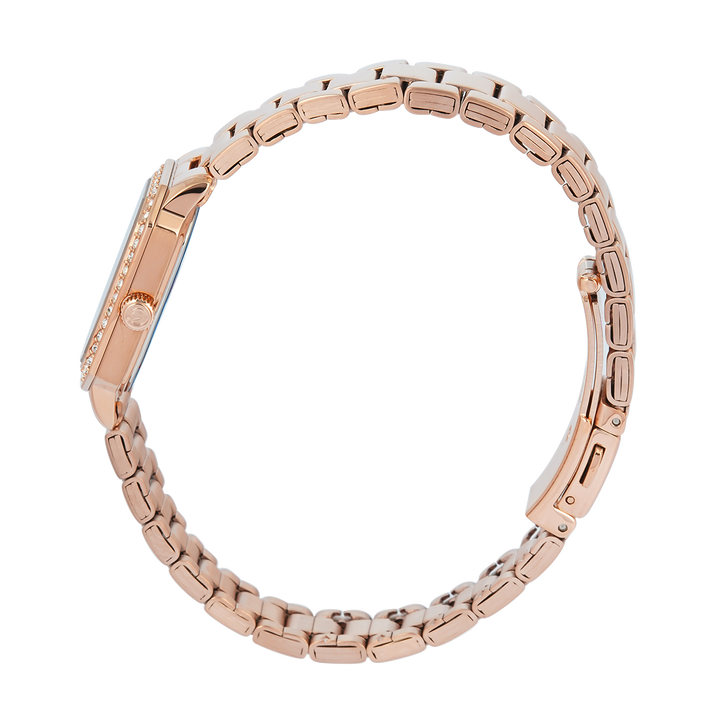 Jam Tangan Alexandre Christie Passion AC 2B84 LHBRGBO Women Brown Dial Rose Gold Stainless Steel Strap