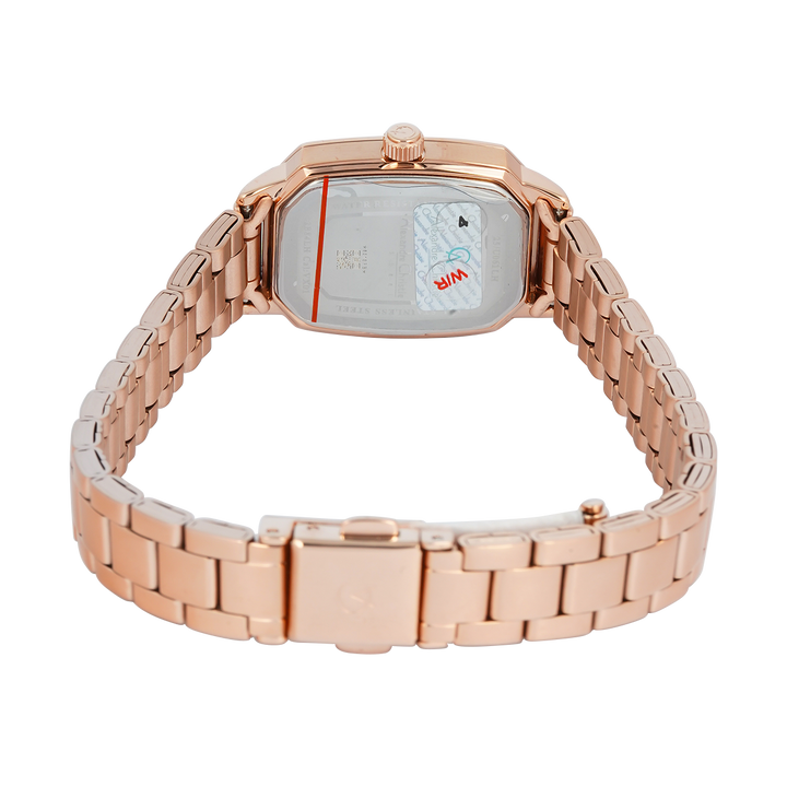 Jam Tangan Alexandre Christie Passion AC 2B84 LHBRGLN Women Gold Dial Rose Gold Stainless Steel Strap