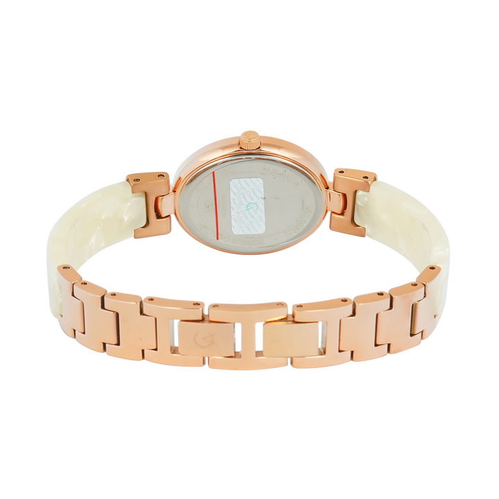 Jam Tangan Alexandre Christie Passion AC 2C08 LHBRGLNSL Women Rose Gold Dial Light Green Stainless Steel Strap