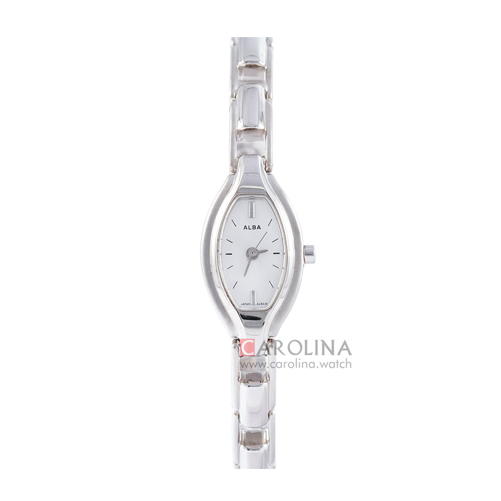 Jam Tangan ALBA AC3A93X1 Women Silver Dial Stainless Steel Strap
