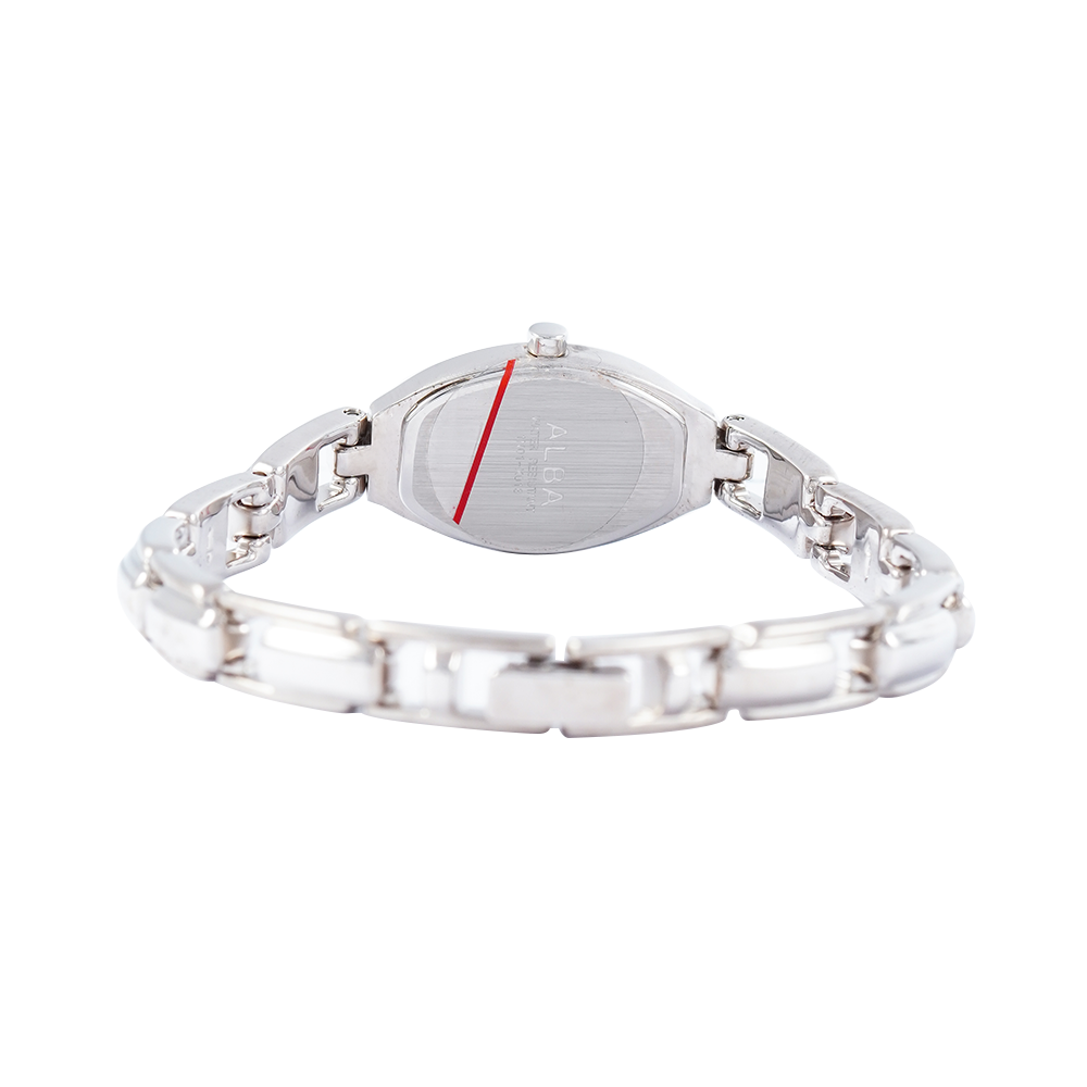Jam Tangan ALBA AC3A93X1 Women Silver Dial Stainless Steel Strap
