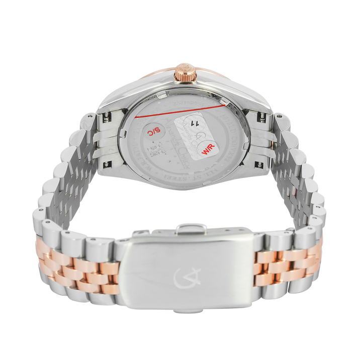 Jam Tangan Alexandre Christie Classic Steel AC 5013 LDBTRGN Sapphire Women Green Dial Dual Tone Stainless Steel Strap