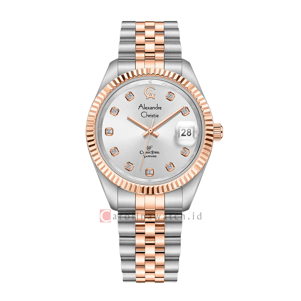 Jam Tangan Alexandre Christie Classic Steel AC 5013 MDBTRSL Sapphire M Jam tangan alexandre christie classic steel ac 5013 mdbtrsl sapphire m