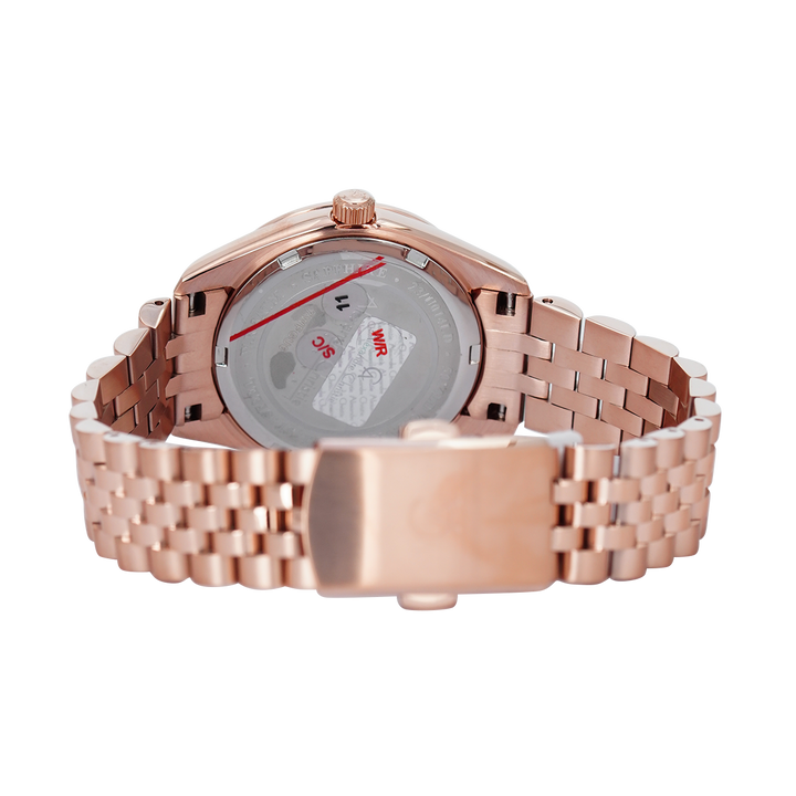 Jam Tangan Alexandre Christie Classic Steel AC 5014 LDBRGLN Women Rose Gold Dial Rose Gold Stainless Steel Strap